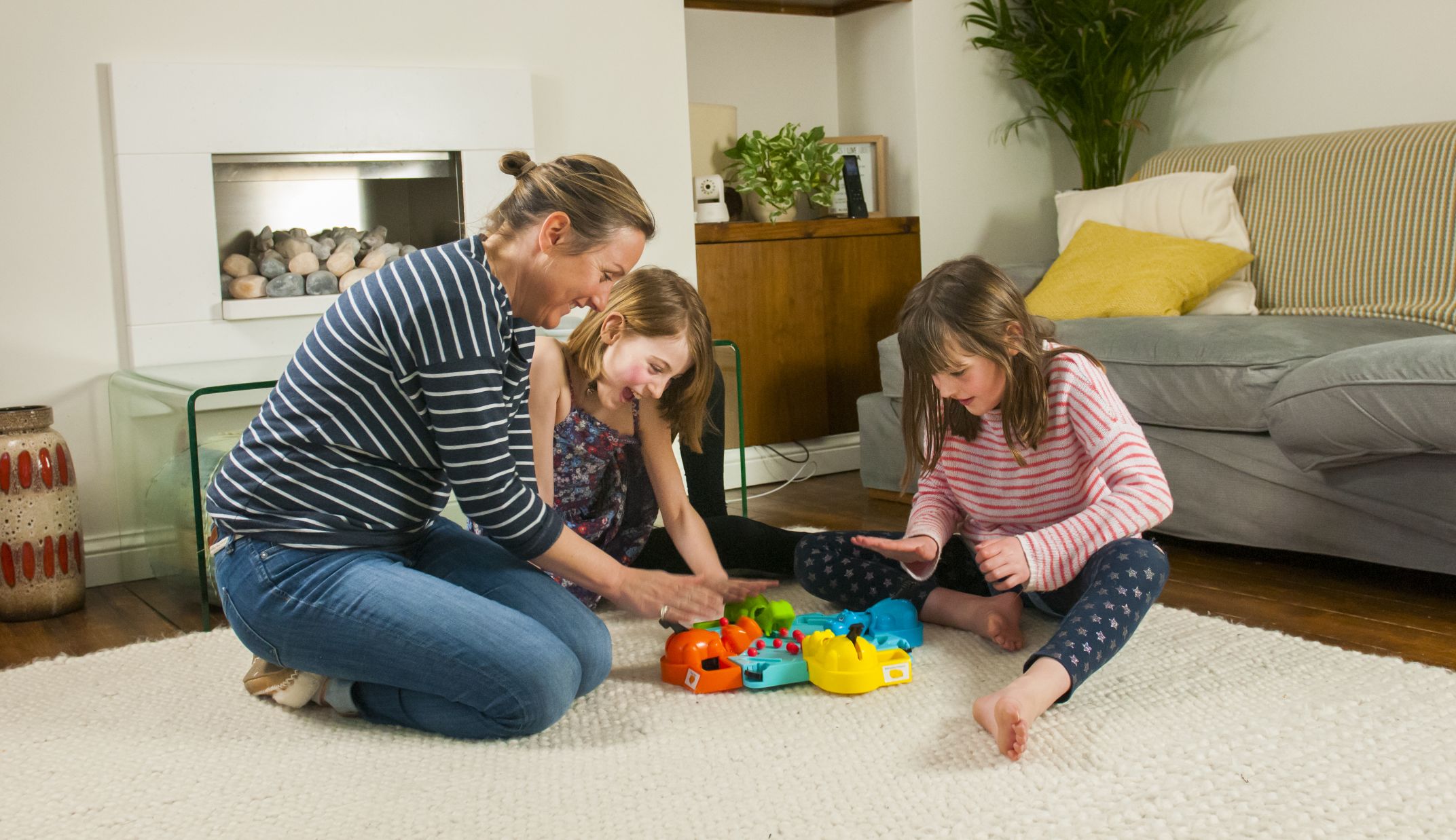 Speech therapy with Guess Who game